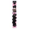 imageSensationnel Vice bundles weaving  body wave 24 inch synthetic virgin hair dupe weave bundle hair sew in and pony tail long length 1 pack 2 DARKBROWN27 HONEYBLONDE