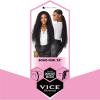 imageSensationnel Vice bundles weaving  boho curl 24 inch synthetic virgin hair dupe weave bundle hair sew in and pony tail long length 1 pack 27 HONEYBLONDEBG BURGANDY