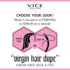 imageSensationnel Vice bundles weaving  boho curl 36 inch synthetic virgin hair dupe weave bundle hair sew in and pony tail long length 1 pack 30 LIGHTAUBURN613 BLONDE