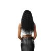 imageSensationnel Vice bundles weaving  crimp 24 inch synthetic virgin hair dupe weave bundle hair sew in and pony tail long length 1 pack 27 HONEYBLONDEBG BURGANDY