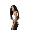 imageSensationnel Vice bundles weaving  crimp 24 inch synthetic virgin hair dupe weave bundle hair sew in and pony tail long length 1 pack 27 HONEYBLONDEBG BURGANDY
