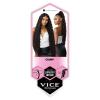 imageSensationnel Vice bundles weaving  crimp 24 inch synthetic virgin hair dupe weave bundle hair sew in and pony tail long length 1 pack 27 HONEYBLONDEBG BURGANDY