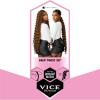 imageSensationnel Vice bundles weaving  deep twist 30 inch synthetic virgin hair dupe weave bundle hair sew in and pony tail long length 1 pack 2 DARKBROWN2 DARKBROWN