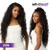 imageSensationnel What Lace 13X6 Wigs  Zion Lacefrontal Hand Tied Glueless Synthetic with Natural Density Pretweezed Hairline 1 JETBLACK1B OFFBLACK