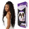 imageSensationnel What Lace 13X6 Wigs  Zion Lacefrontal Hand Tied Glueless Synthetic with Natural Density Pretweezed Hairline 1 JETBLACKFLAMBOYAGEMOCHA
