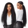 imageSensationnel Vice bundles weaving  boho curl 24 inch synthetic virgin hair dupe weave bundle hair sew in and pony tail long length 1 pack 27 HONEYBLONDEBG BURGANDY