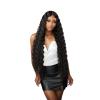 imageSensationnel Vice bundles weaving  crimp 24 inch synthetic virgin hair dupe weave bundle hair sew in and pony tail long length 1 pack 27 HONEYBLONDEBG BURGANDY