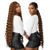 imageSensationnel Vice bundles weaving  deep twist 30 inch synthetic virgin hair dupe weave bundle hair sew in and pony tail long length 1 pack 2 DARKBROWN2 DARKBROWN