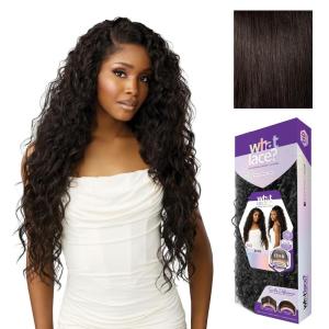 imageSensationnel What Lace 13X6 Wigs  Zion Lacefrontal Hand Tied Glueless Synthetic with Natural Density Pretweezed Hairline 1 JETBLACK2 DARKBROWN