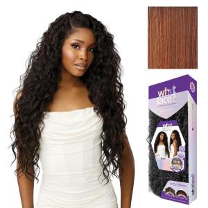 imageSensationnel What Lace 13X6 Wigs  Zion Lacefrontal Hand Tied Glueless Synthetic with Natural Density Pretweezed Hairline 1 JETBLACKFLAMBOYAGEAUBURN