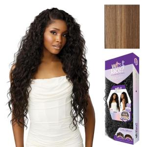 imageSensationnel What Lace 13X6 Wigs  Zion Lacefrontal Hand Tied Glueless Synthetic with Natural Density Pretweezed Hairline 1 JETBLACKFLAMBOYAGEBLONDE
