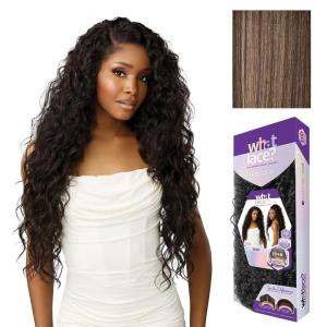 imageSensationnel What Lace 13X6 Wigs  Zion Lacefrontal Hand Tied Glueless Synthetic with Natural Density Pretweezed Hairline 1 JETBLACKFLAMBOYAGEMOCHA