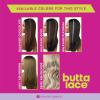 imageSensationnel Butta Lace Wigs  Vintage Rider Extra Wide 5 Inch Deep Parting Synthetic Preplucked Hairline Glueless Lacefront 1 JETBLACKLIGHTASHBROWN