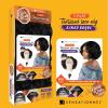 imageSensationnel Curls Kinksandco Kinkyedges Wig  Kinky Roller Set 10 Inch Y Part Lace Natural Kinkytexture Edged Hairline for Natural 3C to 4C Hair Textures 1 JETBLACKM44