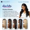 imageSensationnel Dashly Lace Front Wig  Unit 50 Pre Teased Pouf Style Laceparting Ear to Ear Synthetic 1 JETBLACKBEIGEBLONDE