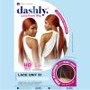 imageSensationnel Dashly Lace Front Wig  Unit 51 Low Ponytail Wrap Style Hand Tied Laceparting Ear to Ear Synthetic 1 JETBLACKCHOCOLATECOPPER