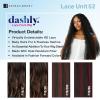 imageSensationnel Dashly Lace Front Wig  Unit 52 Hand Tied Laceparting Ear to Ear Synthetic 1 JETBLACKF1BBG