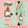 imageSensationnel Glamzy Lace Crown Wig  Cassy Glueless Hand Tied CrownArea Synthetic Hair 1 JETBLACKROSYPINK