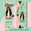 imageSensationnel Glamzy Lace Part Wigs  Elysia Glueless Hand Tied Wider V Parting Synthetic Hair 1 JETBLACKTDBLUE