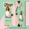 imageSensationnel Glamzy Lace Part Wigs  Violetta Glueless Hand Tied Wider V Parting Synthetic Hair 1 JETBLACKSUNFLOWERBLONDE