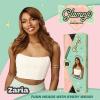 imageSensationnel Glamzy Lace Part Wigs  Zaria Glueless Hand Tied Wider Parting Synthetic Hair 1 JETBLACKLIGHTGOLDENBLONDE