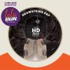 imageSensationnel Lulu Bun Updo Hairextensions  Unit 4 Synthetic 3x35 HD Lace Parting Quick and Easy Wear Hair Wig Piece 1 JETBLACKF1BBG