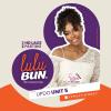 imageSensationnel Lulu Bun Updo Hairextensions  Unit 5 Synthetic 3x35 HD Lace Parting Quick and Easy Wear Hair Wig Piece 1 JETBLACKF1BBG
