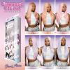 imageSensationnel ShearMuse Crystal Cloud Lace Wigs  Dulcia Wide 5 Inch Deep Parting Synthetic Preplucked Hairline Glueless Lacefront CORALPINKPINKPLATINUM