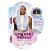 imageSensationnel ShearMuse Crystal Cloud Lace Wigs  Dulcia Wide 5 Inch Deep Parting Synthetic Preplucked Hairline Glueless Lacefront CORALPINKPINKPLATINUM