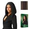 imageSensationnel Chicbob Lace Frontwig  Lob Unit 8 Face Framing Glueless Wig Wide 5 Inch Deep Part Synthetic Preplucked Hairline 1 JETBLACKBALAYAGEGOLD
