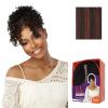 imageSensationnel Lulu Bun Updo Hairextensions  Unit 5 Synthetic 3x35 HD Lace Parting Quick and Easy Wear Hair Wig Piece 1 JETBLACKF1B350