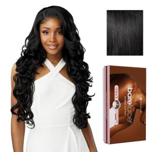 imageSensationnel Bare Lace 6X5 Lacewig  Unit 4 Lacefrontal Glueless Synthetic 180 Degree Preplucked Hairline 1 JETBLACK1 JETBLACK