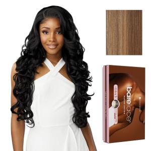 imageSensationnel Bare Lace 6X5 Lacewig  Unit 4 Lacefrontal Glueless Synthetic 180 Degree Preplucked Hairline 1 JETBLACKFLAMBOYAGEBLONDE