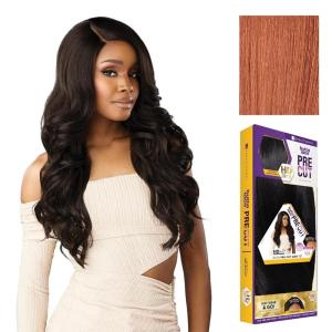 imageSensationnel Butta Lace Precut Wigs  Unit 17 Glueless Extra Wide 5 Inch Deep Parting Synthetic Pre Tweezed Smaller Knot Hairline 1 JETBLACKCHOCOLATECOPPER