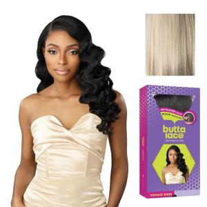 imageSensationnel Butta Lace Wigs  Vintage Rider Extra Wide 5 Inch Deep Parting Synthetic Preplucked Hairline Glueless Lacefront 1 JETBLACKBEIGEASHBLONDE