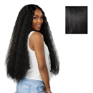imageSensationnel Dashly Lace Front Wig  Unit 52 Hand Tied Laceparting Ear to Ear Synthetic 1 JETBLACK1 JETBLACK