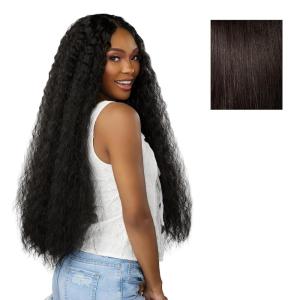 imageSensationnel Dashly Lace Front Wig  Unit 52 Hand Tied Laceparting Ear to Ear Synthetic 1 JETBLACK2 DARKBROWN
