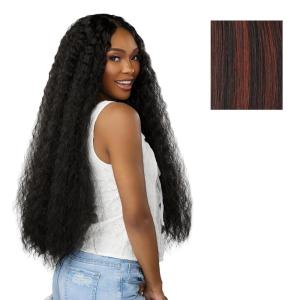 imageSensationnel Dashly Lace Front Wig  Unit 52 Hand Tied Laceparting Ear to Ear Synthetic 1 JETBLACKF1B350