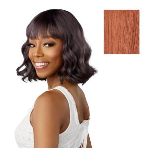 imageSensationnel Dashly Wig  Unit 24 Non Lace Cap Ready to Wear Ear to Ear Lacepart Synthetic 1 JETBLACKCHOCOLATECOPPER