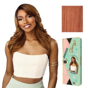 imageSensationnel Glamzy Lace Part Wigs  Zaria Glueless Hand Tied Wider Parting Synthetic Hair 1 JETBLACKCHOCOLATECOPPER