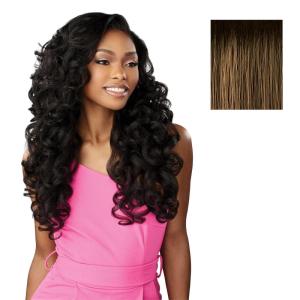 imageSensationnel Instant Weave Half Wig  23 Synthetic Blendwig Adjustable Drawstring for Seamless Hair Blending 1 JETBLACKTH227