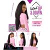 imageSensationnel Instant Updown Halfwig Pony  Iud 21 4 Style in 1 Half Wig And Pony Drawstring 1 JETBLACKBALAYAGECARAMEL