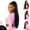 imageSensationnel Instant Updown Halfwig Pony  Iud 21 4 Style in 1 Half Wig And Pony Drawstring 1 JETBLACKBALAYAGEGOLD