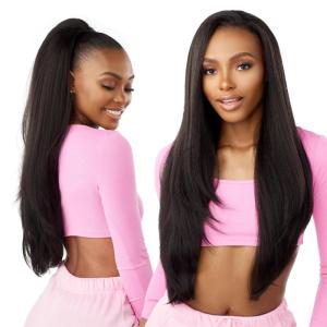 imageSensationnel Instant Updown Halfwig Pony  Iud 21 4 Style in 1 Half Wig And Pony Drawstring 1 JETBLACKBALAYAGECARAMEL