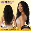 imageSensationnel Butta Lace Precut Wigs  Unit 15 Glueless Extra Wide 5 Inch Deep Parting Synthetic Pre Tweezed Smaller Knot Hairline 1 JETBLACK1 JETBLACK
