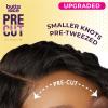 imageSensationnel Butta Lace Precut Wigs  Unit 15 Glueless Extra Wide 5 Inch Deep Parting Synthetic Pre Tweezed Smaller Knot Hairline 1 JETBLACKBALAYAGEPLATINUM