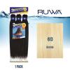 imageSensationnel Ruwa prestretched braiding hair  3x 36 inch water repellent kanekalon fast dry synthetic sports itch free 1 pack 1 JETBLACK613 BLONDE