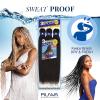 imageSensationnel Ruwa prestretched braiding hair  3x 36 inch water repellent kanekalon fast dry synthetic sports itch free 1 pack 1 JETBLACKBG BURGANDY