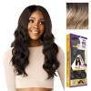imageSensationnel Butta Lace Precut Wigs  Unit 13 Glueless Extra Wide 5 Inch Deep Parting Synthetic Pre Tweezed Smaller Knot Hairline 1 JETBLACKBALAYAGEASHBLONDE