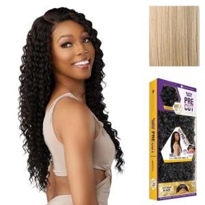 imageSensationnel Butta Lace Precut Wigs  Unit 15 Glueless Extra Wide 5 Inch Deep Parting Synthetic Pre Tweezed Smaller Knot Hairline 1 JETBLACKBEIGEBLONDE
